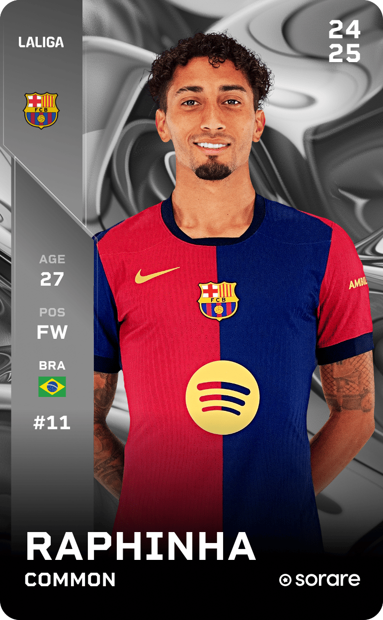 しんぺ　バルセロナ　ラフィーニャ　M Raphinha - 選手プロフィール 25/26 | Transfermarkt