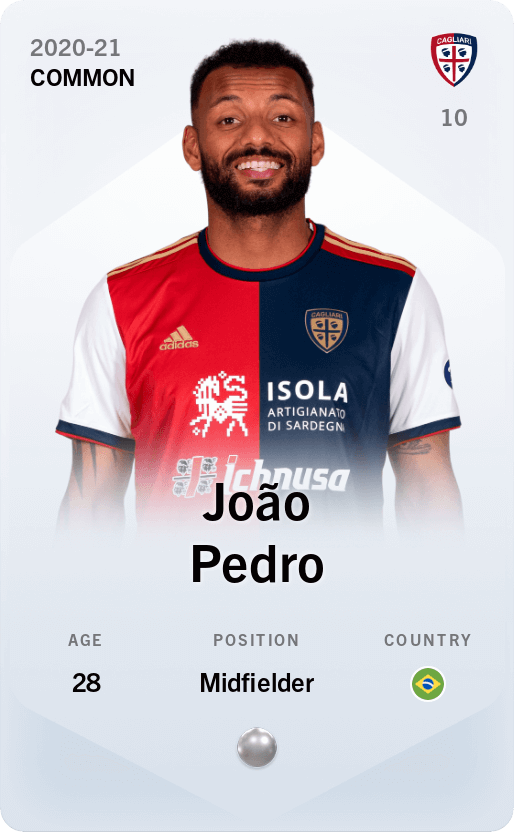 Common Card of João Pedro – 2020-21 – Sorare