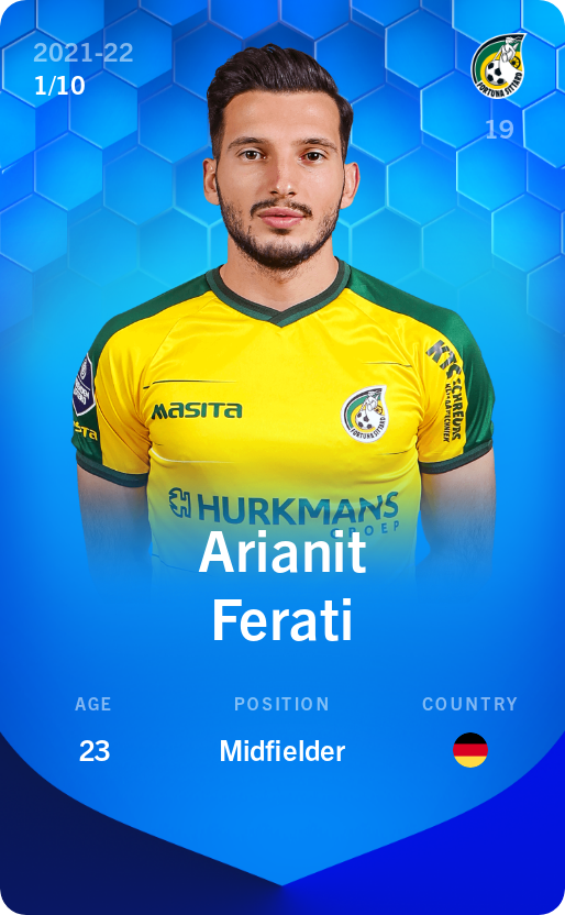 Arianit Ferati super rare 2021