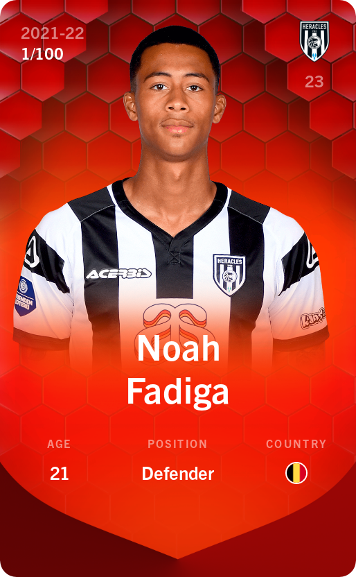 Noah Fadiga rare 2021