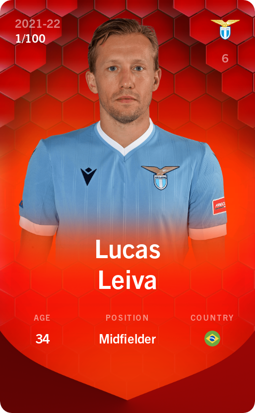 Lucas Leiva rare 2021
