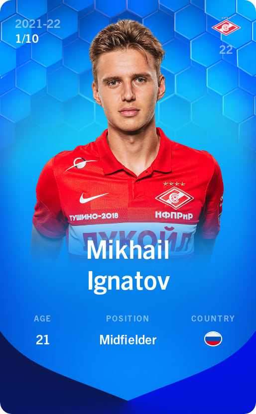 Mikhail Ignatov super rare 2021