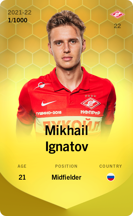 Mikhail Ignatov limited 2021