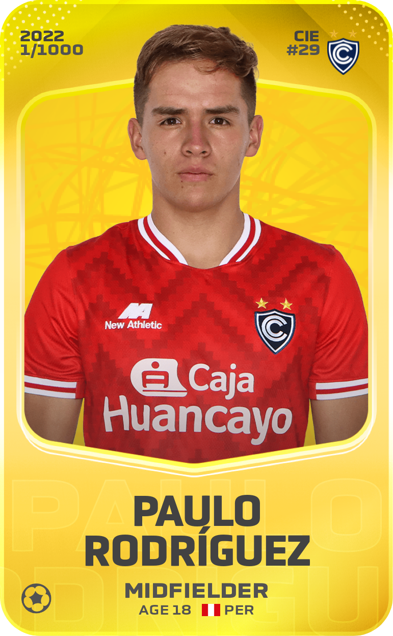 Paulo Rodríguez limited 2022
