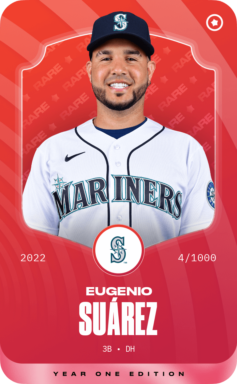 Rare card of Eugenio Suárez 2022 Sorare