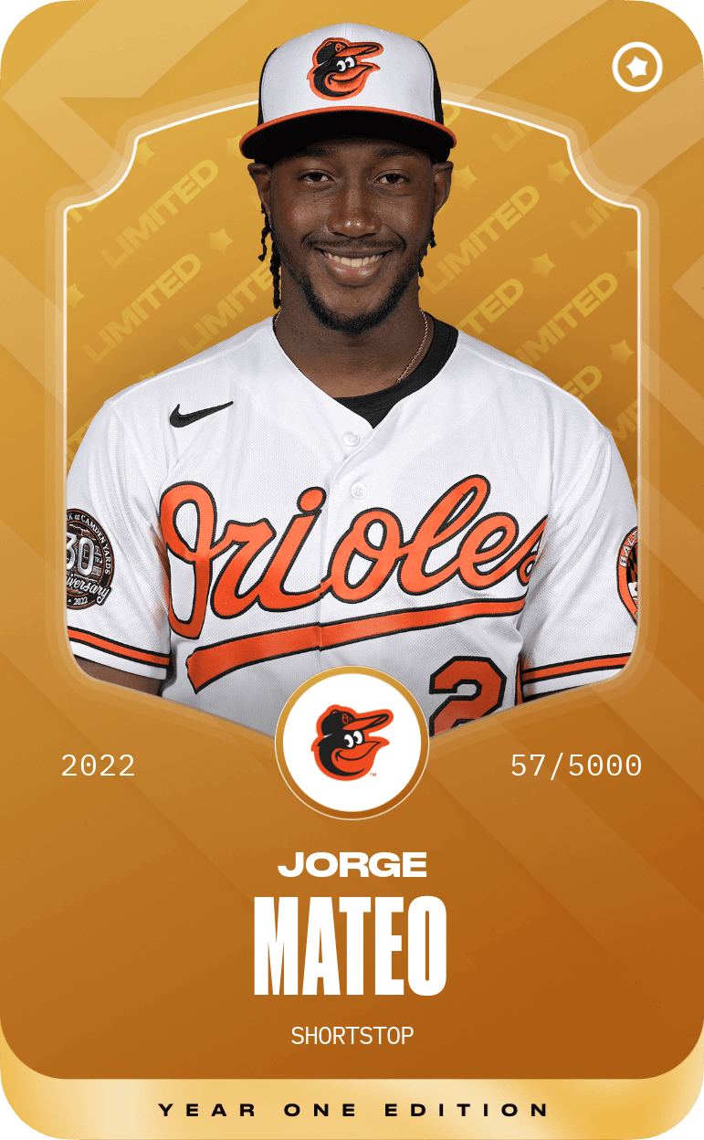 Limited card of Mateo 2022 available on Sorare • Sorare