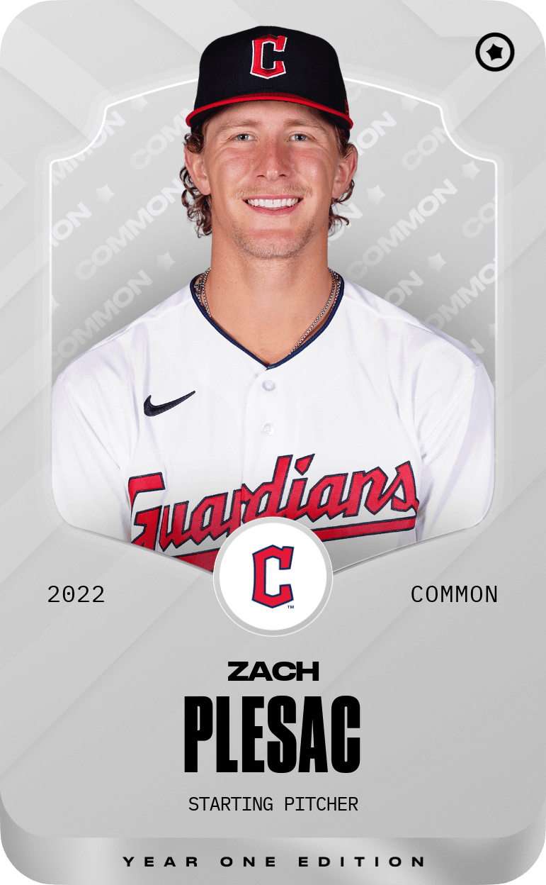 common-card-of-zach-plesac-2022-available-on-sorare-sorare