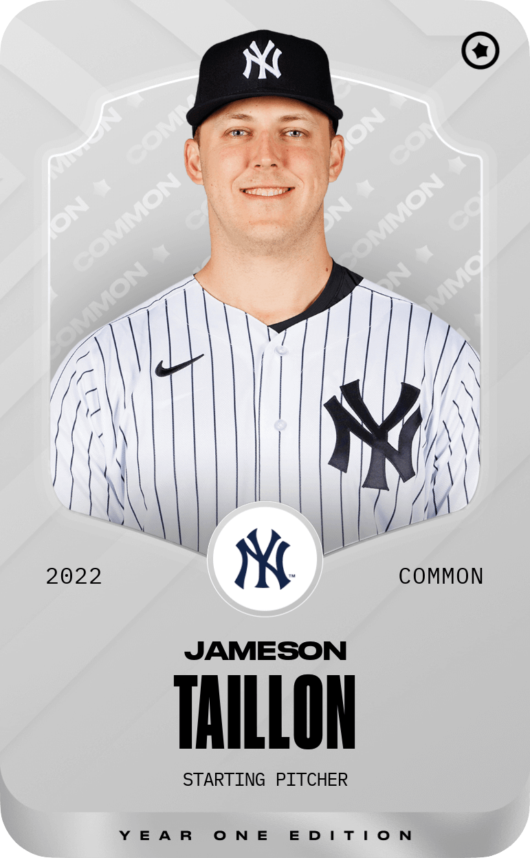 Common card of Jameson Taillon 2022 Sorare