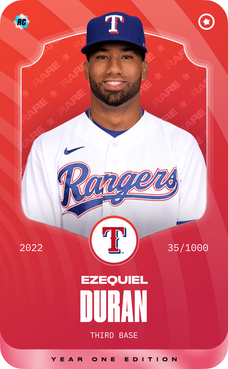 Rare card of Ezequiel Duran 2022 Sorare