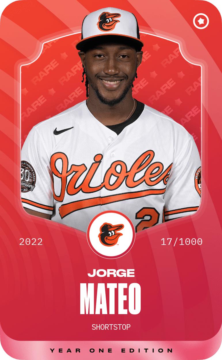 Rare card of Mateo 2022 Sorare