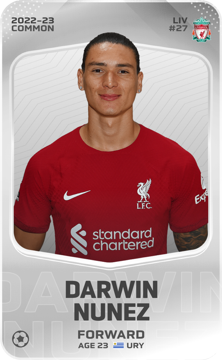 Common Card Of Darwin Nunez – 2022-23 – Sorare