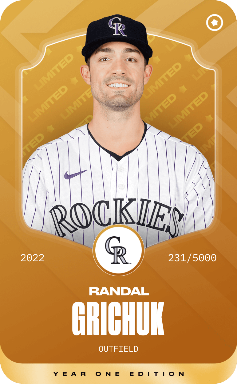 Limited card of Randal Grichuk – 2022 – Sorare