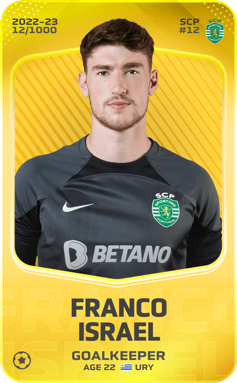 Limited card of Franco Israel - 2022-23 - Sorare