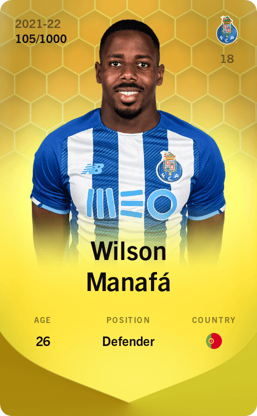 Wilson Manafá 202122 • Limited 105/1000