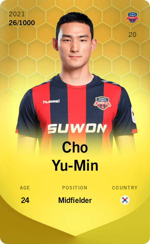 Cho Yu-Min 2021-22 • Limited 26/1000