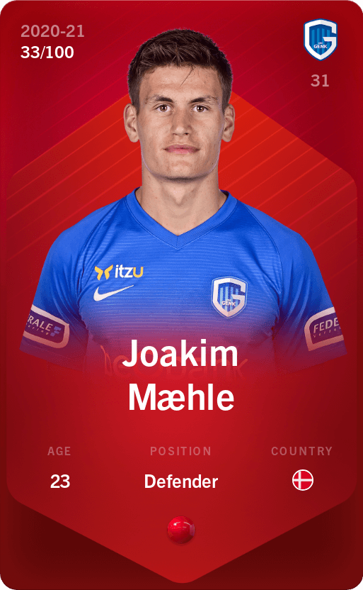 Joakim Mæhle 202021 • Rare 33/100