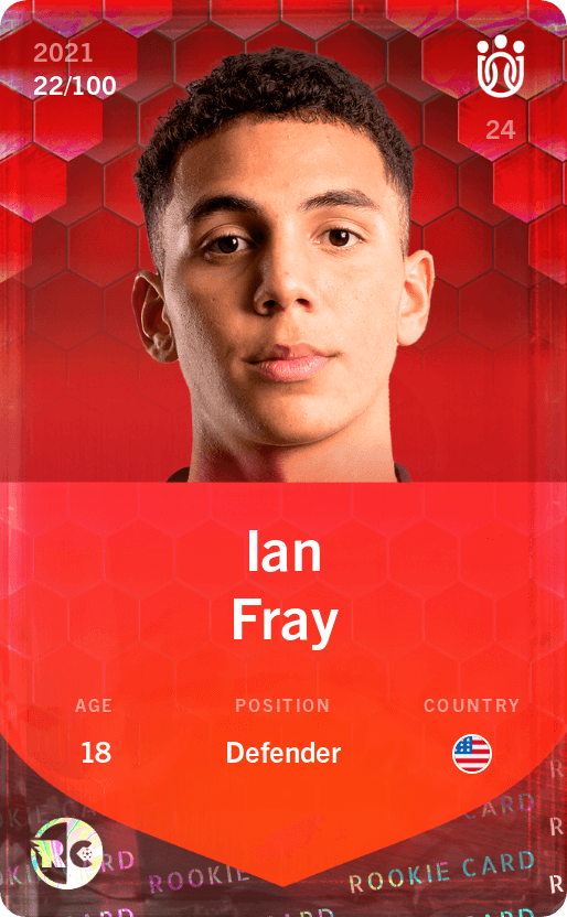 Ian Fray 2021-22 • Rare 22/100