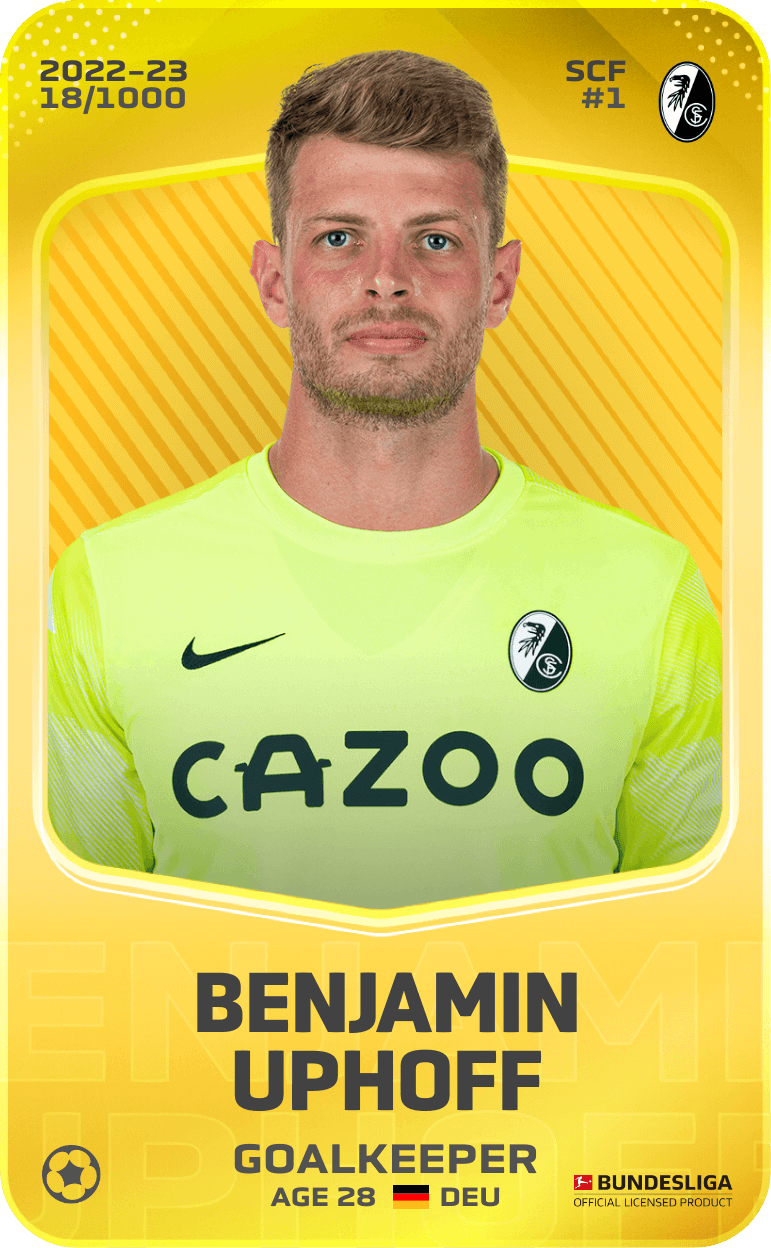 Limited card of Benjamin Uphoff - 2022-23 - Sorare