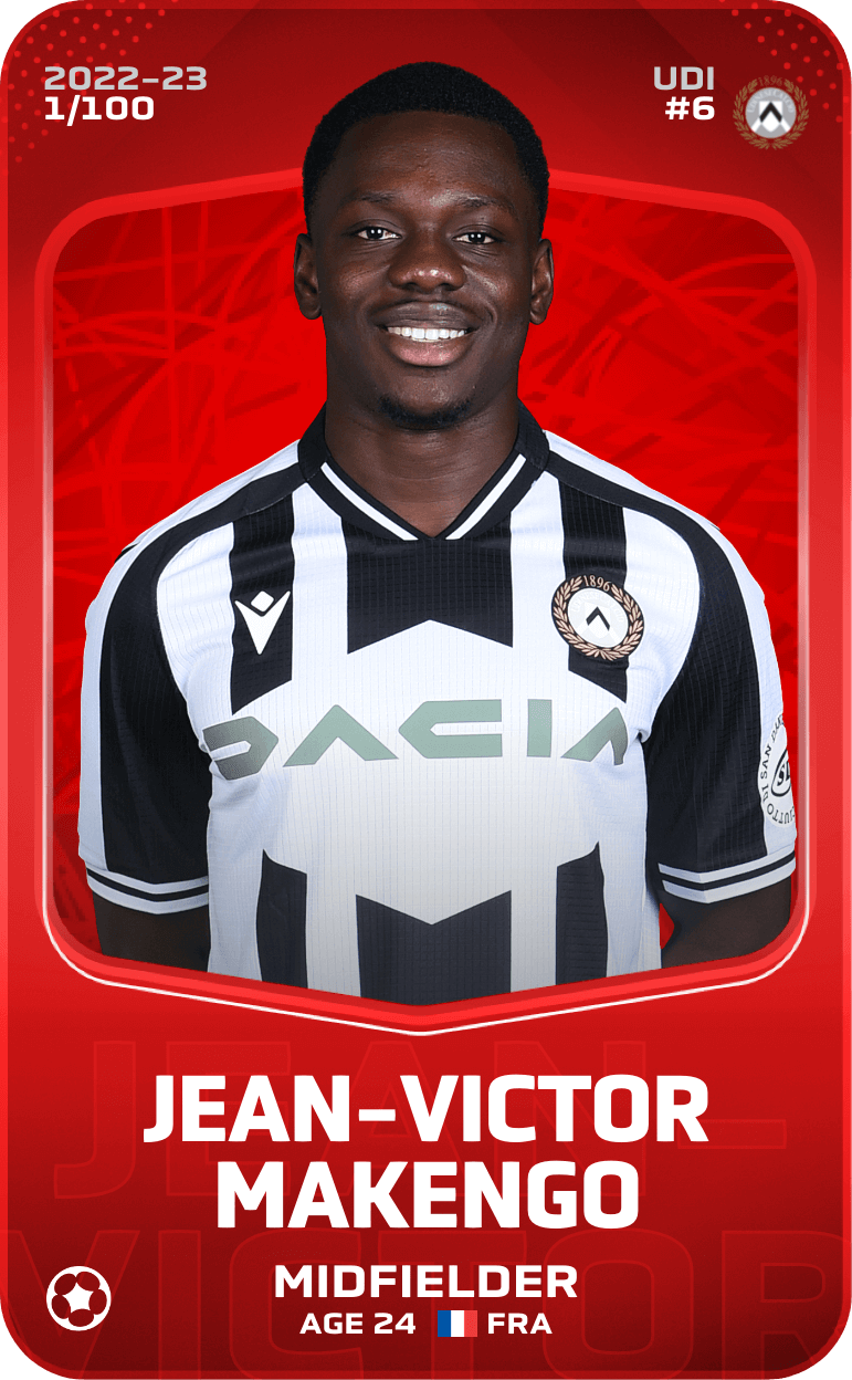 Rare card of Jean-Victor Makengo - 2022-23 - Sorare