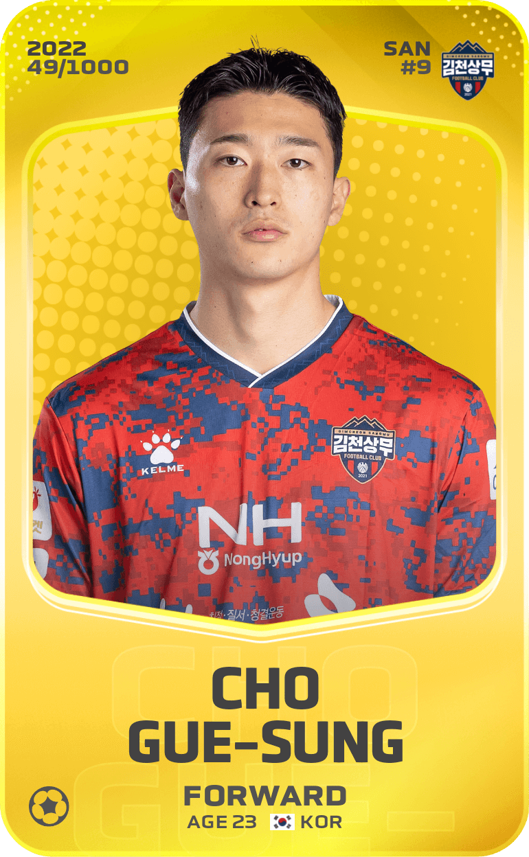 Cho Gue-Sung 2022-23 • Limited 49/1000