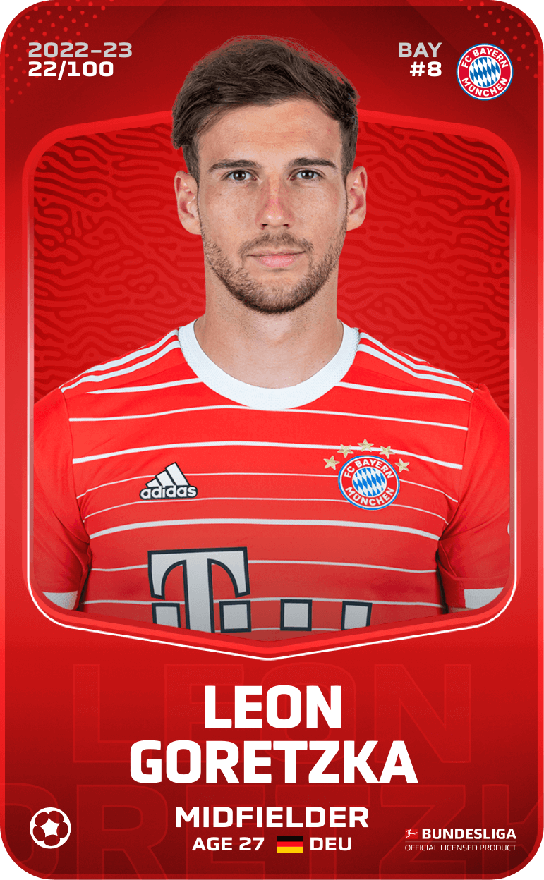 Rare Card Of Leon Goretzka – 2022-23 – Sorare