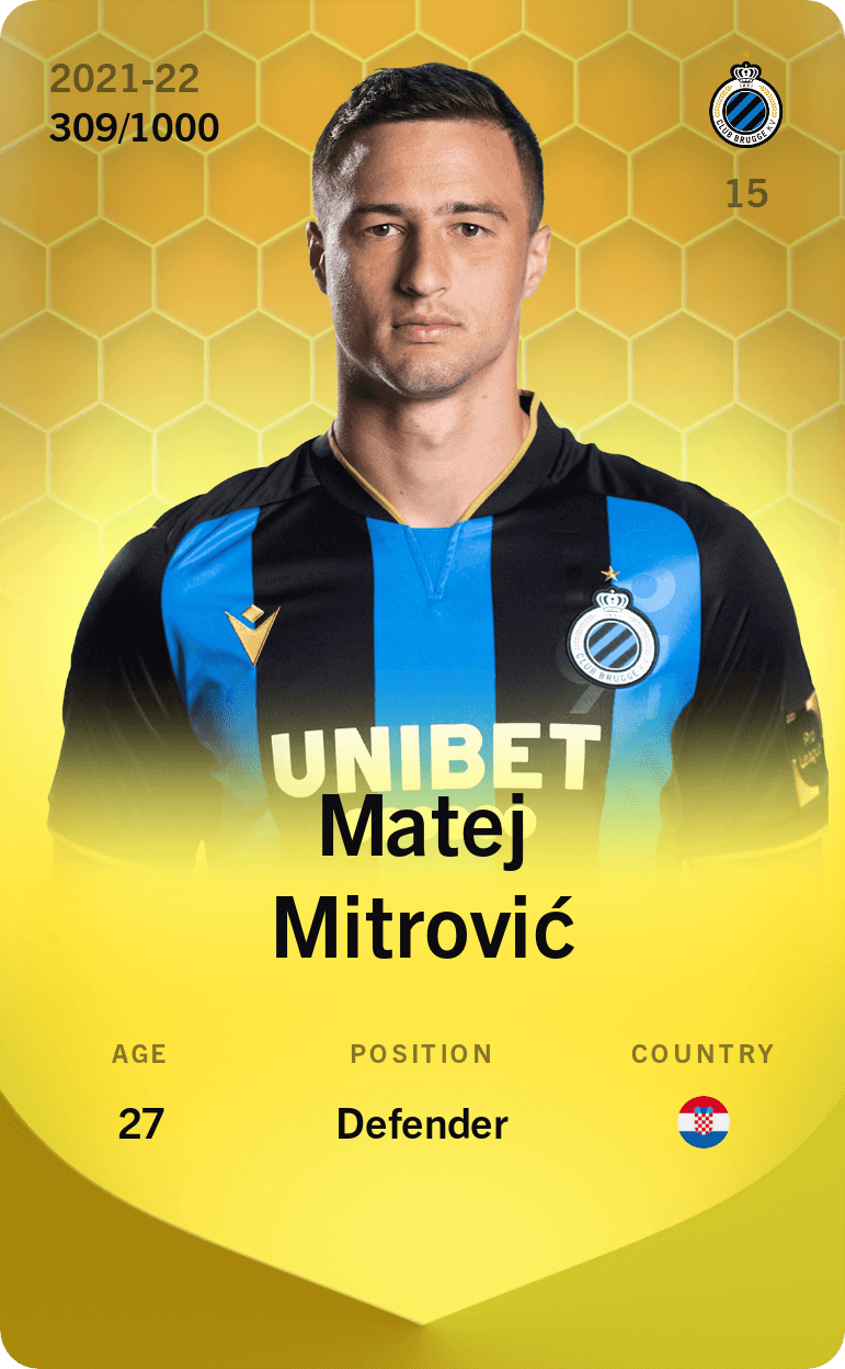 Matej Mitrović 202122 • Limited 309/1000