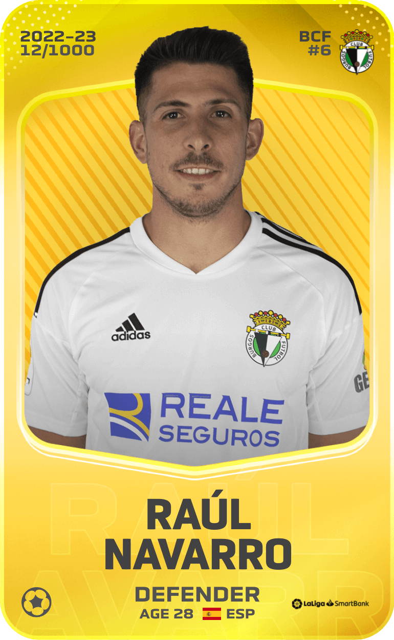 Limited Card Of Raúl Navarro - 2022-23 - Sorare