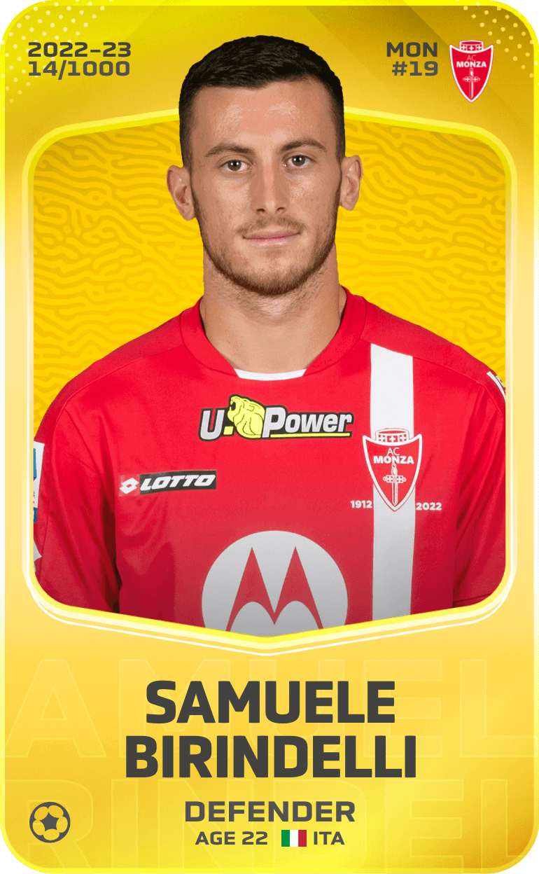 Limited Card Of Samuele Birindelli - 2022-23 - Sorare