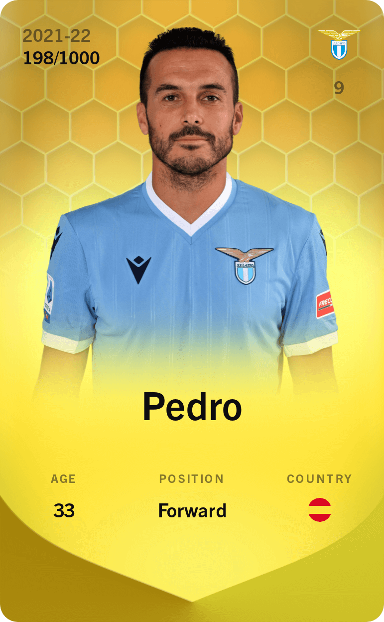 Limited Card Of Pedro Sorare