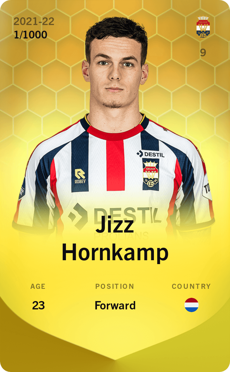 Jizz Hornkamp 2021 22 • Limited 11000