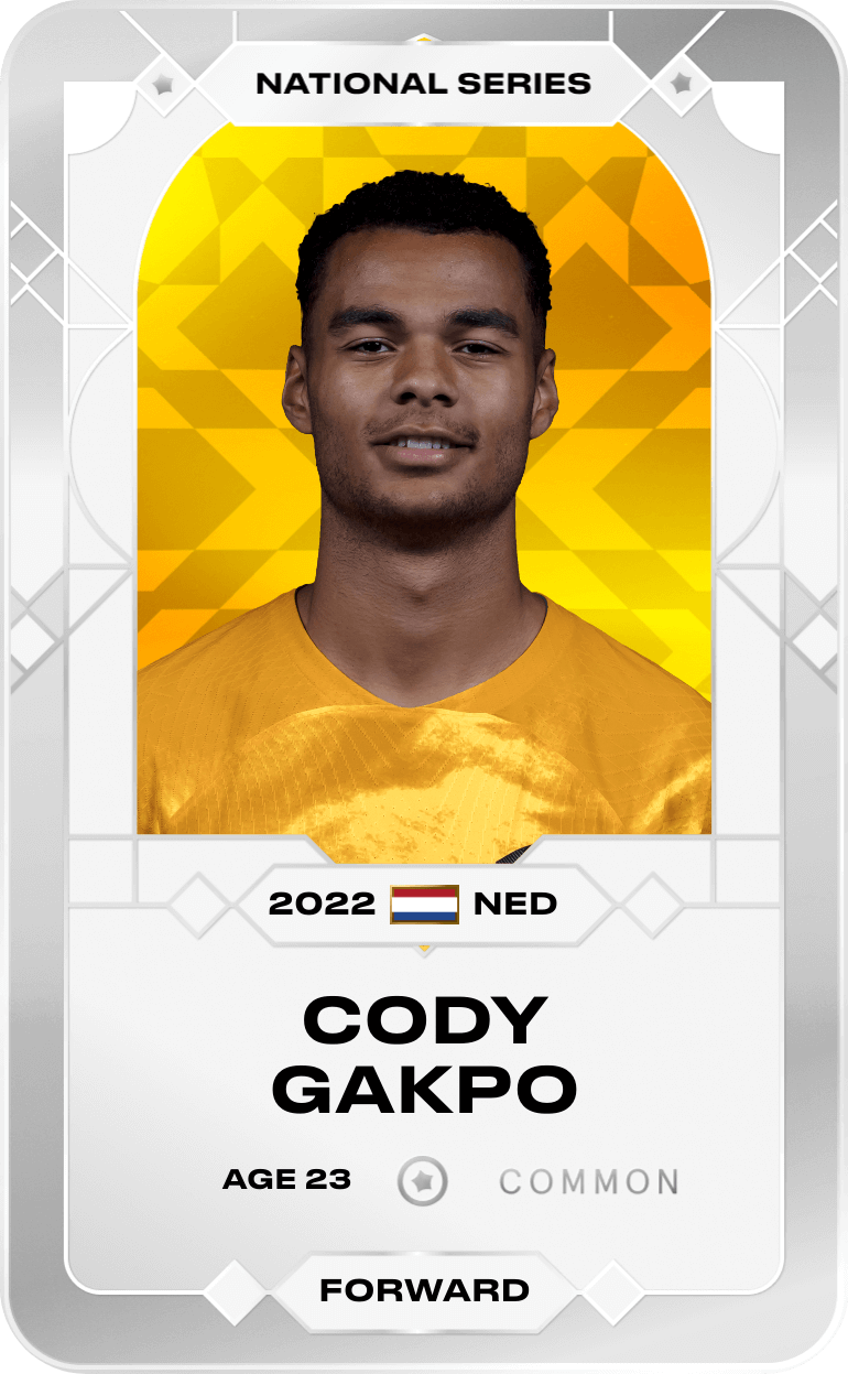 Common card of Cody Gakpo 202223 Sorare