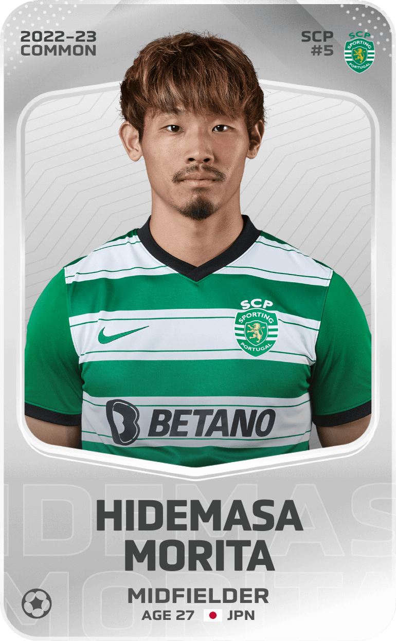 Common card of Hidemasa Morita 202223 Sorare