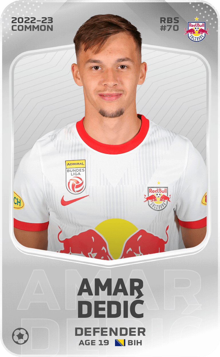 Common Card Of Amar Dedić 2022 23 Sorare 