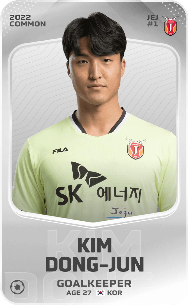 Common Card Of Kim Dong Jun 2022 Sorare 1494