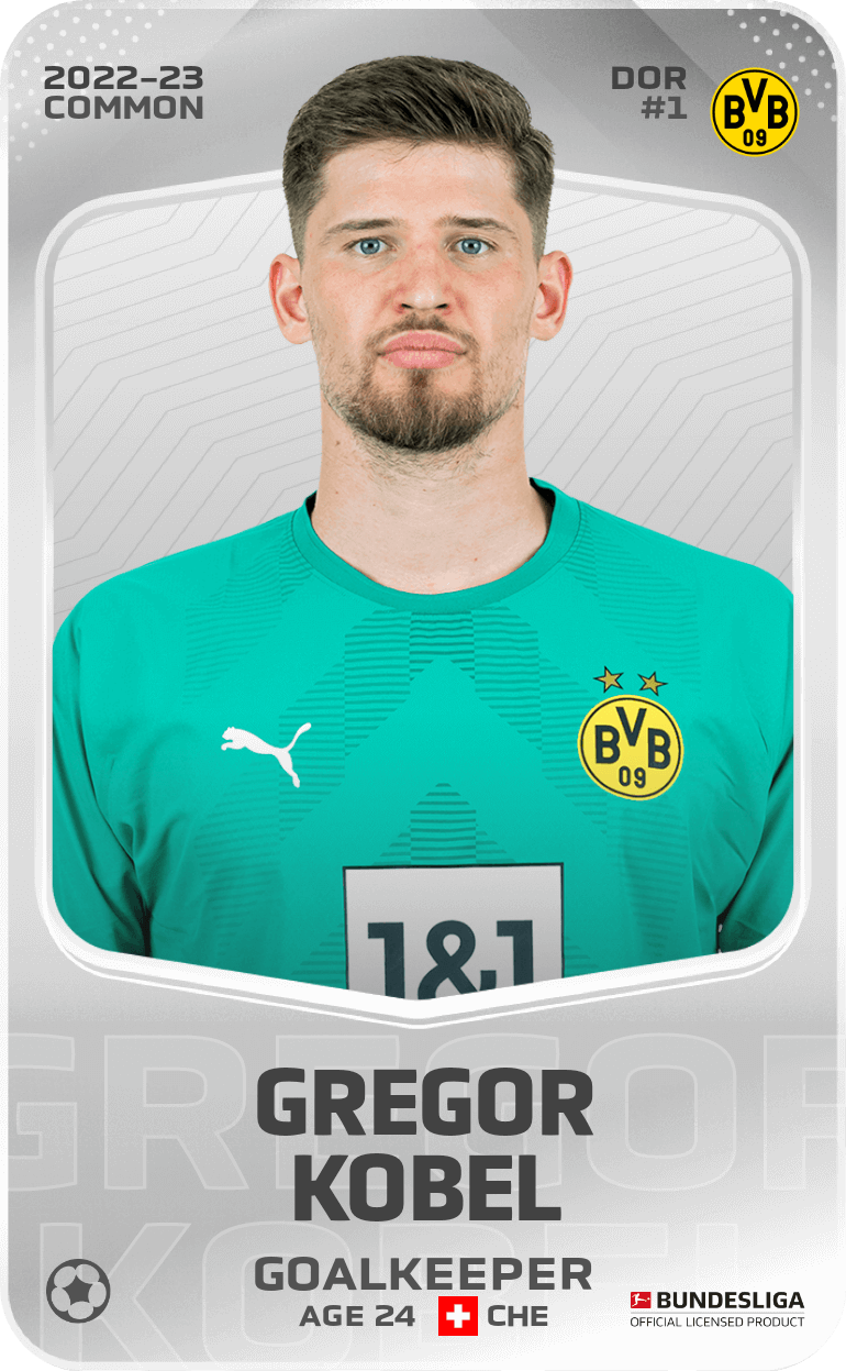 Common Card Of Gregor Kobel - 2022-23 - Sorare