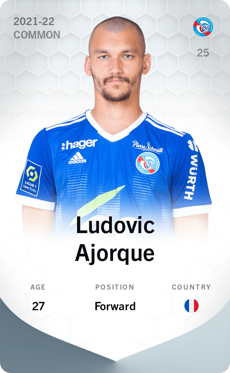common-card-of-ludovic-ajorque-2021-22-sorare