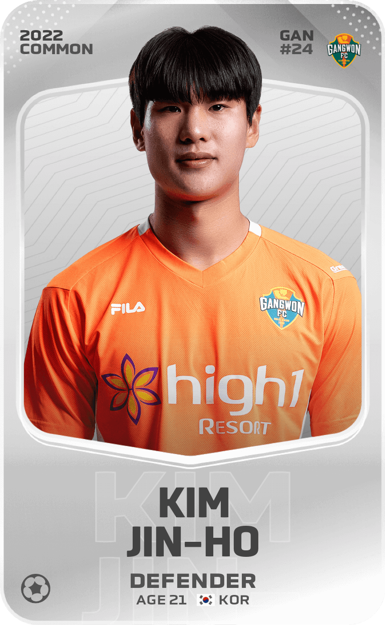 Common Card Of Kim Jin Ho 2022 Sorare 2447