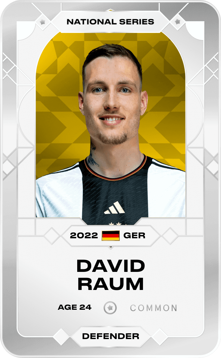 Common Card Of David Raum – 2022-23 – Sorare