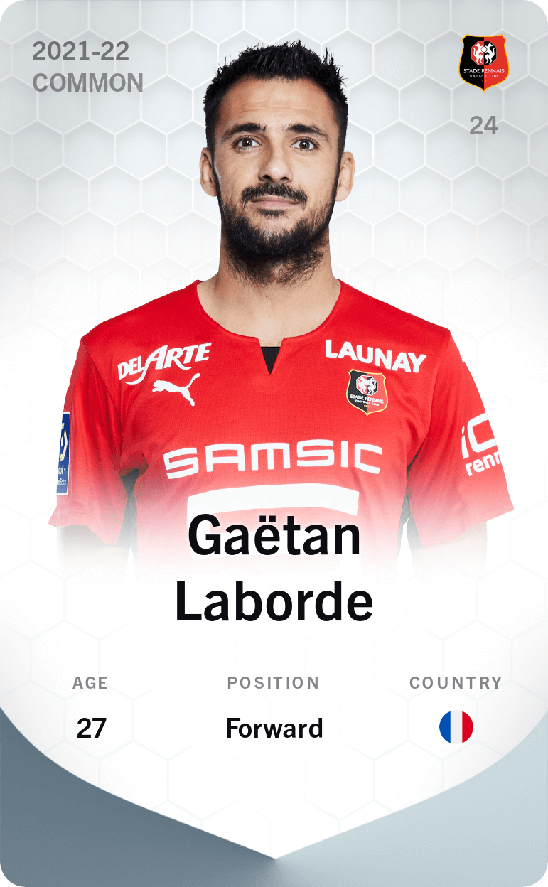 Common card of ga tan laborde 2021 22 sorare
