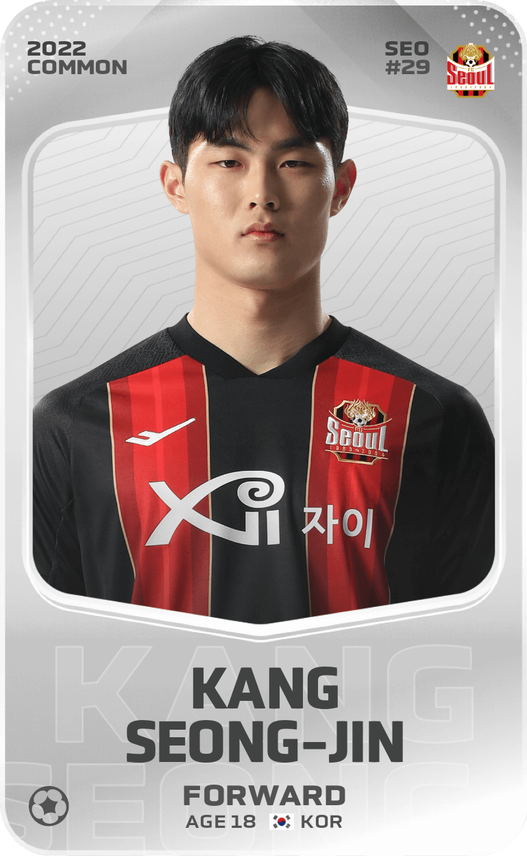 Common Card Of Kang Seong Jin 2022 Sorare 1260