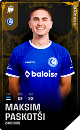 Maksim Paskotši - limited