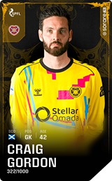 Craig Gordon - limited