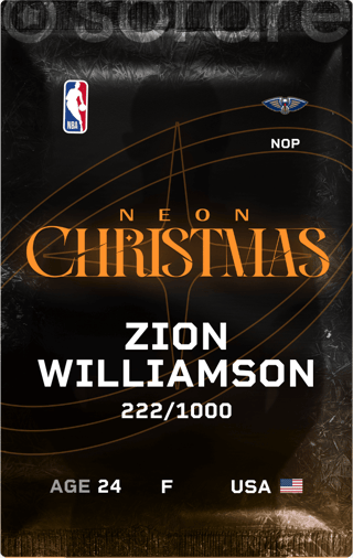 Zion Williamson - limited