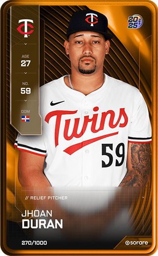 Jhoan Duran - limited