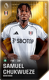 Samuel Chukwueze - limited