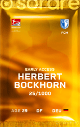 Herbert Bockhorn - limited