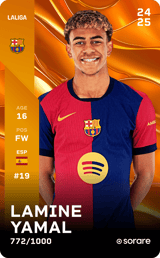 Lamine Yamal - limited