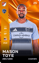 Mason Toye - limited