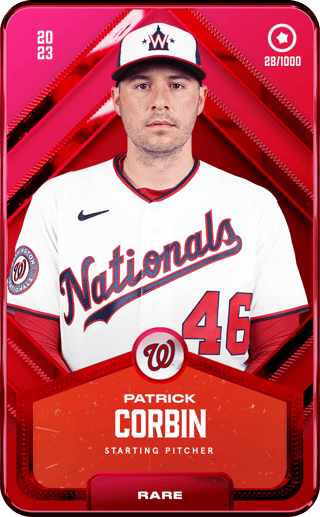 Patrick Corbin - rare