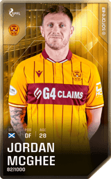 Jordan McGhee - limited